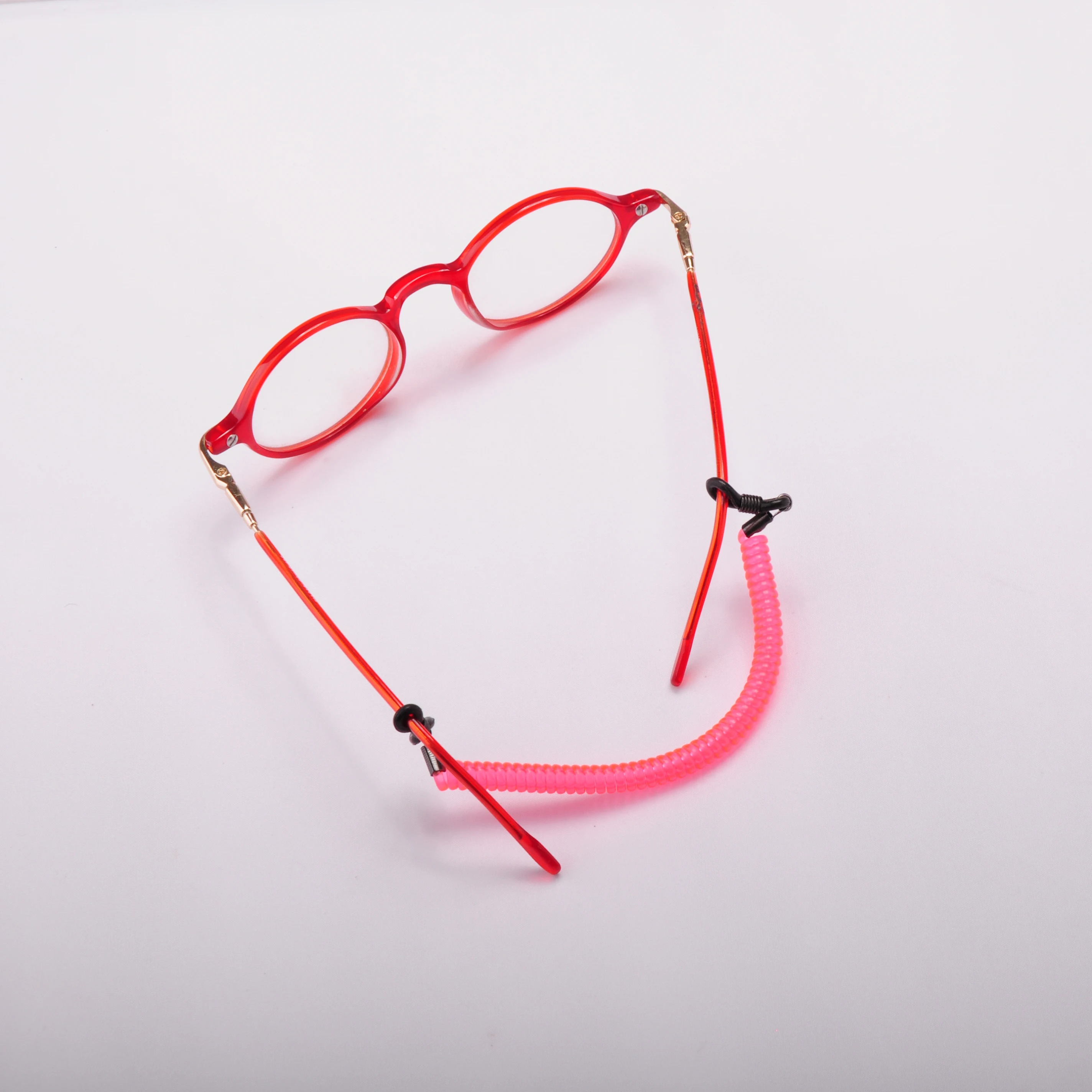 12pcs/Lot Elastic Kids Eyeglass Nylon Spiral Coil Sport Cords/Junior Retainer/Children Spectacle/Sunglass adult String Band