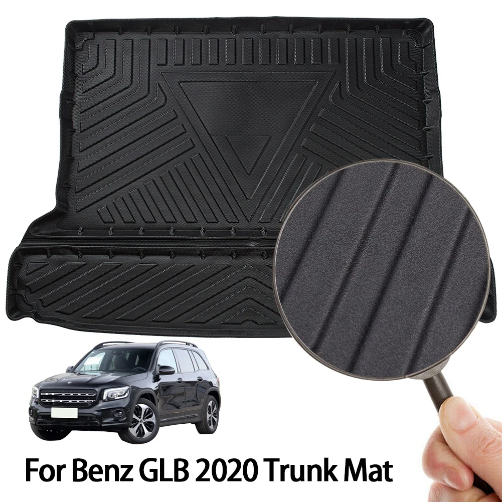 Car Rear Trunk Cover Boot Liner Cargo Floor Mat Trunk Mats Automobile Interior Accessories For Mercedes-Benz GLB 2020