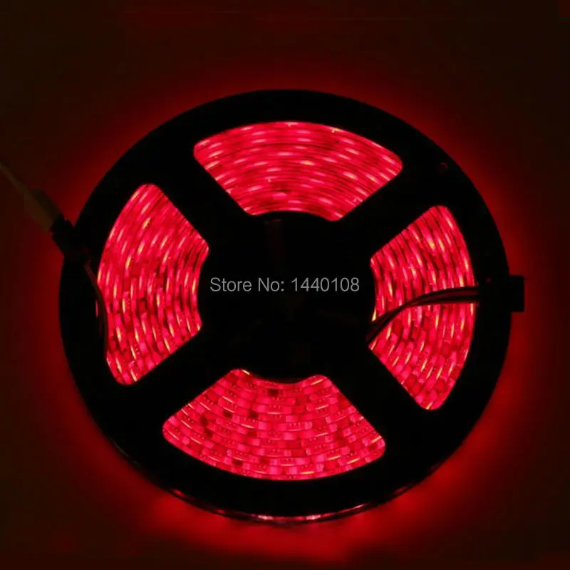 

50m/lot Fita De Tira Led 5050 5m/roll 300 Led Strip Neon Light SMD IP65 Waterproof 12V Flexible 60 Led/m Rgb Car Styling