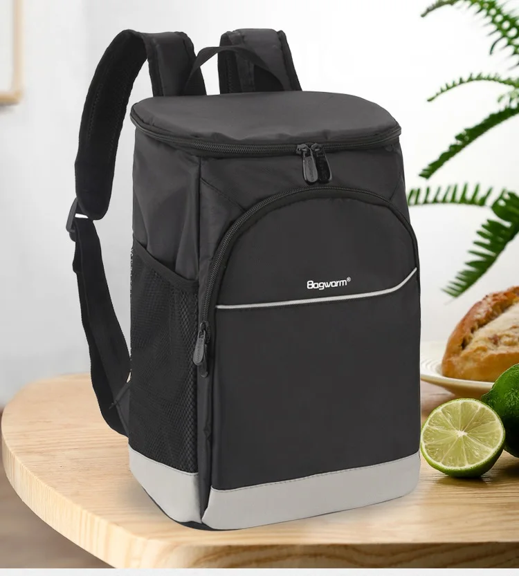 Imagem -02 - Mochila Refrigeradora Bolsa Térmica para Viagem Exterior