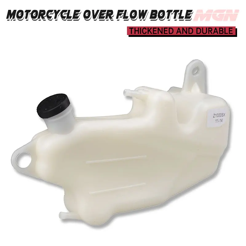 Motorcycle Cooling Cooler Radiator Water Bottles Reservior Overflow Tank For Kawasaki Ninja ZX-6R ZX10R ZX14R Z1000SX