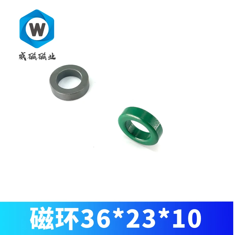 Promotional Manganese-zinc Ferrite Magnetic Ring 36*inner Diameter 23mm*10 Electromagnetic Coil Anti-interference Filtering