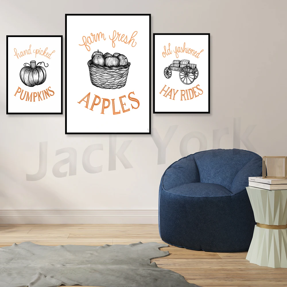 

Autumn Harvest Trio digital downloads, printable art, wall art, posters, printables