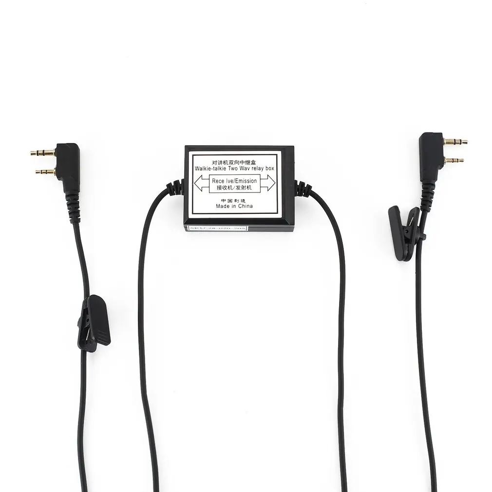 Novo design de caixa repetidora para rádio de dois sentidos baofeng/tyt/ijxun/kirisun/hyt, caixa de relé/diy, repetidor para walkie talkie, plástico