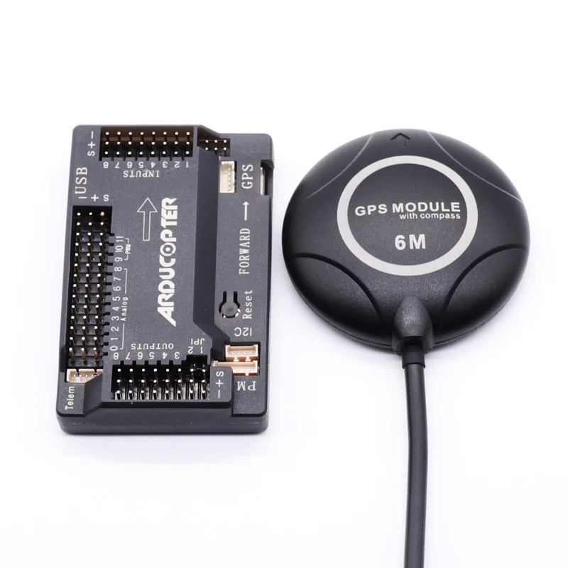 Kontroler lotu APM2.8 + 6M/M8N gps Wbudowany kompas apm 2.8 2.5 2.6 Ulepszony z obudową do multicoptera RC Quadcopter