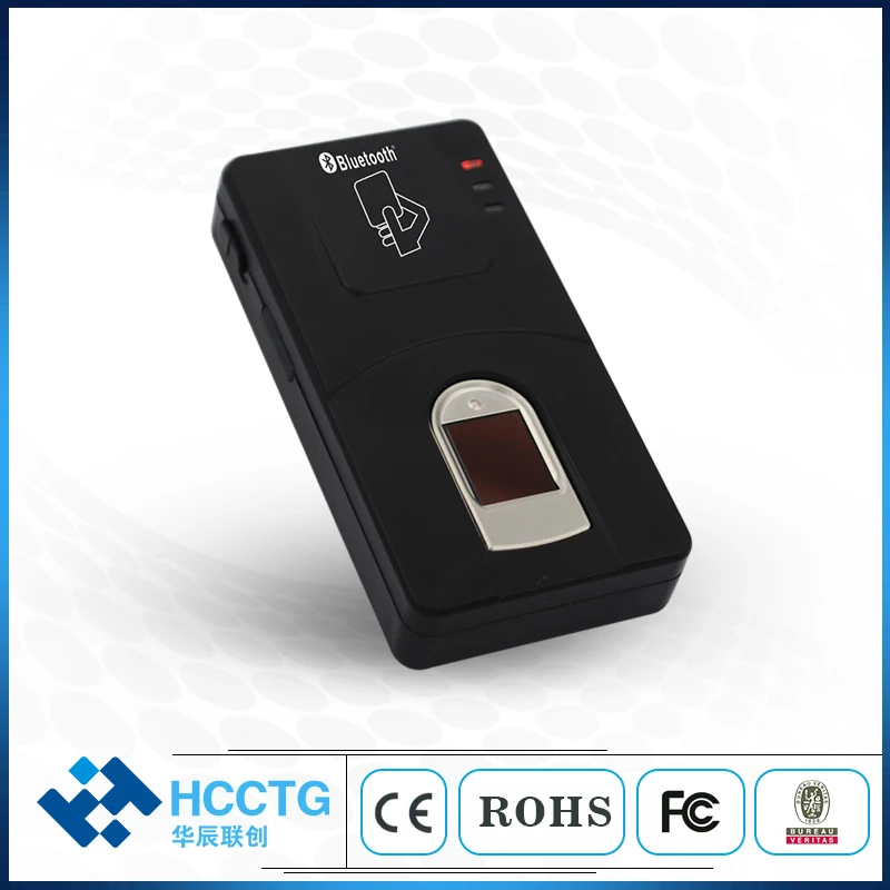 MIC USB Portable Wireless Bluetooth Fingerprint Instrument Reader for Smart Card Authentication  HBRT-1011