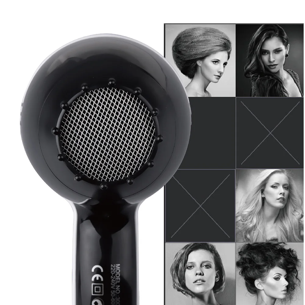 Secador de pelo profesional para salón, máquina de soplado eléctrico de aire caliente y frío, multifunción, 6 engranajes, 6000W