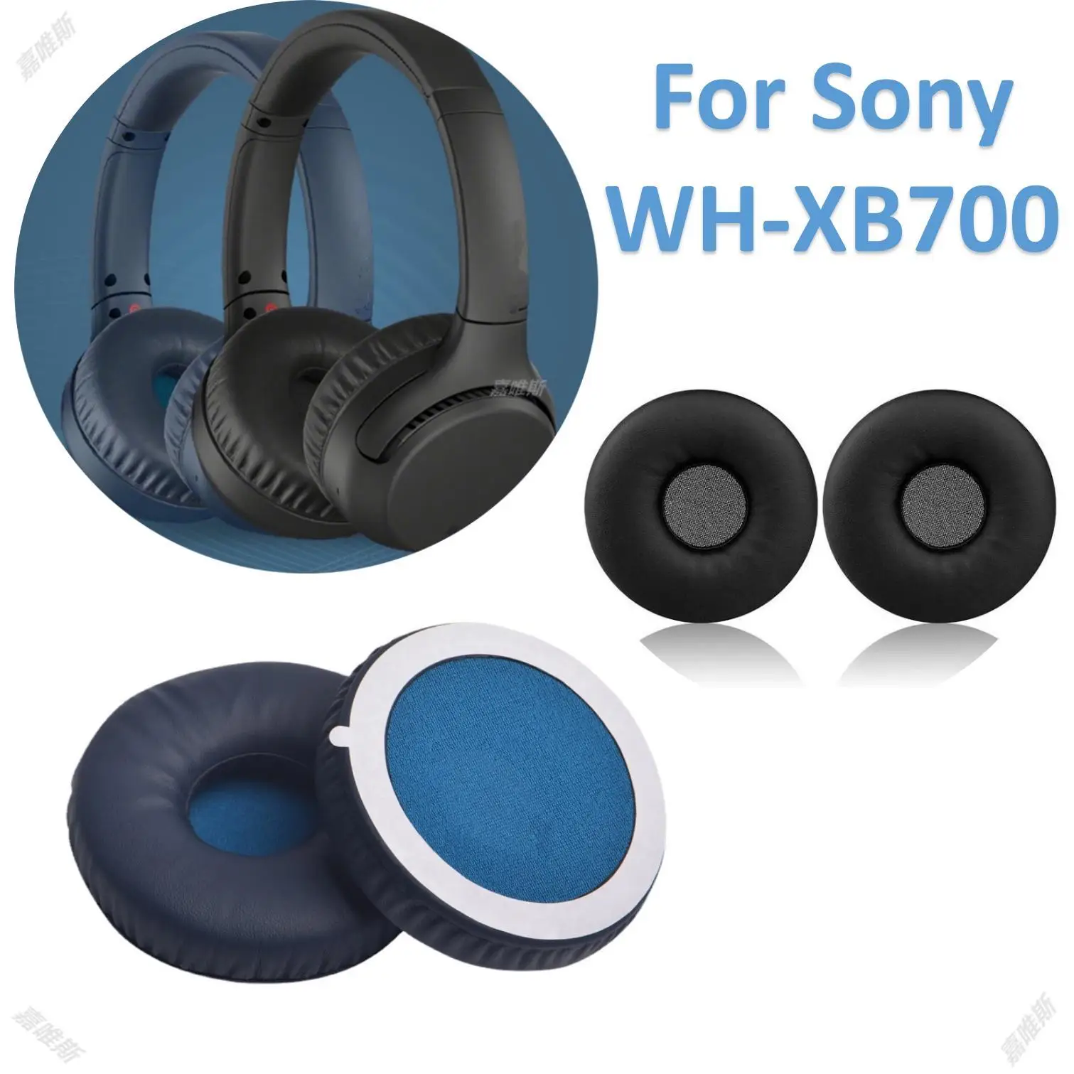 WH XB700 Ear Pads Headphone Earpads For Sony WH-XB700 Ear Pads Headphone Earpads Replacement Cushion Cover Repair Parts