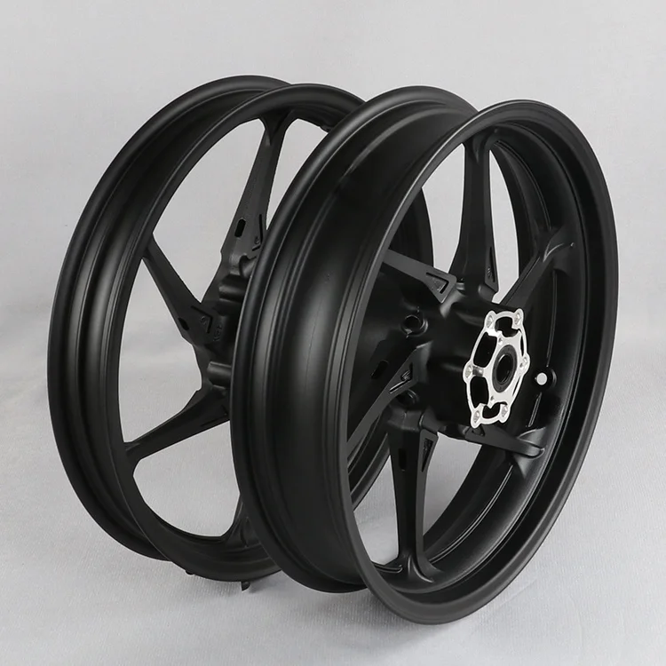 Motorcycle Steel Ring Front and Rear Aluminum Wheel Hub Disc Brake 5 Holes Cbs Wheels for Kiden Kd150-h-g-j-z-l