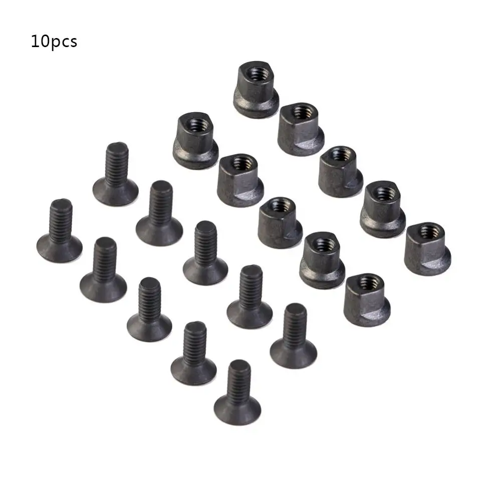 10Pcs/lot Durable Metal Screw And Nut Replacement Set Keymod Key Mod Rail Sections For Hunting Keymod Rail Accessories