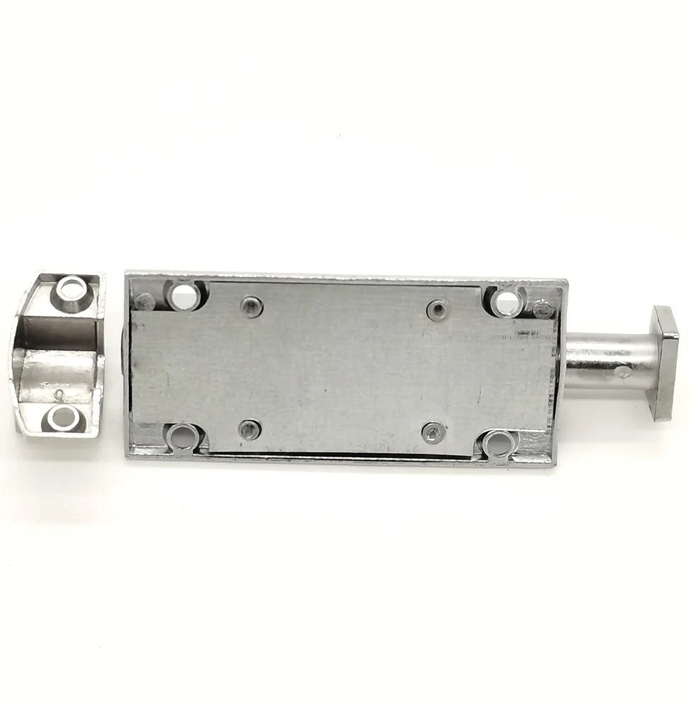 Xinte MS406 automatic spring bolt zinc alloy door lock button type wardrobe door bolt switch cabinet open bolt