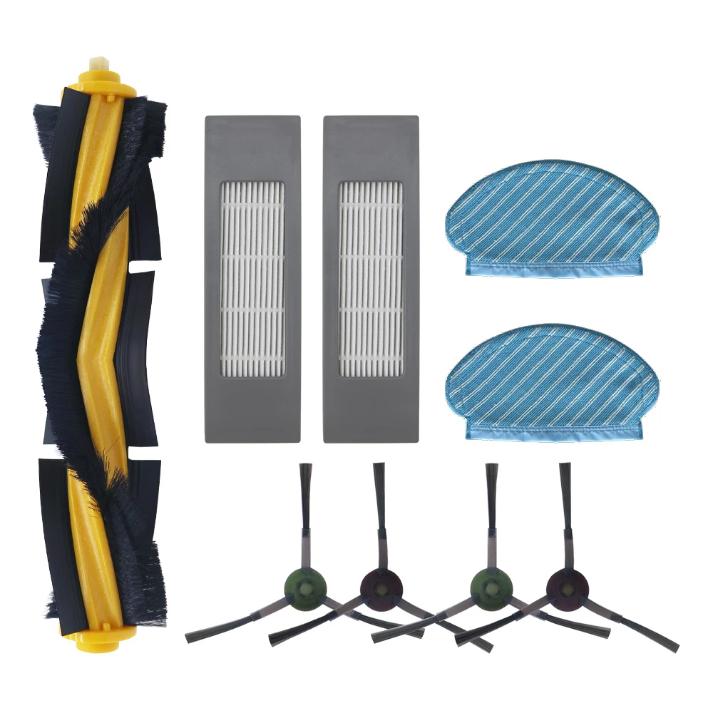 Cây Lau Nhà Vải Lọc HEPA Bàn Chải Cạnh Bên Cho Ecovacs Deebot Ozmo 920 950 T5 Hút Các Bộ Phận Thay Thế Nhà Phụ Kiện