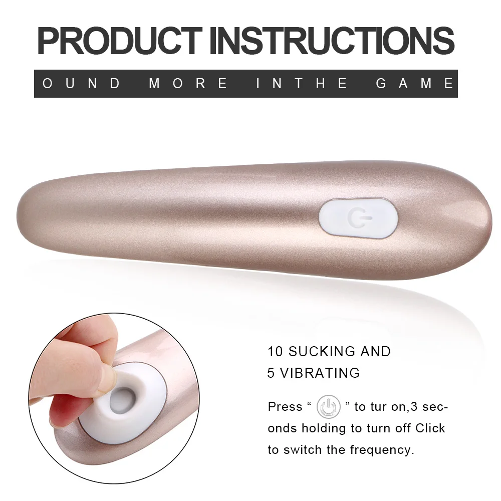 IKOKY Clit Sucker Vagina Sucking Vibrator Nipple Sex Toys for Adult Women Masturbator Vacuum Stimulator Oral Sex Tongue Vibrator