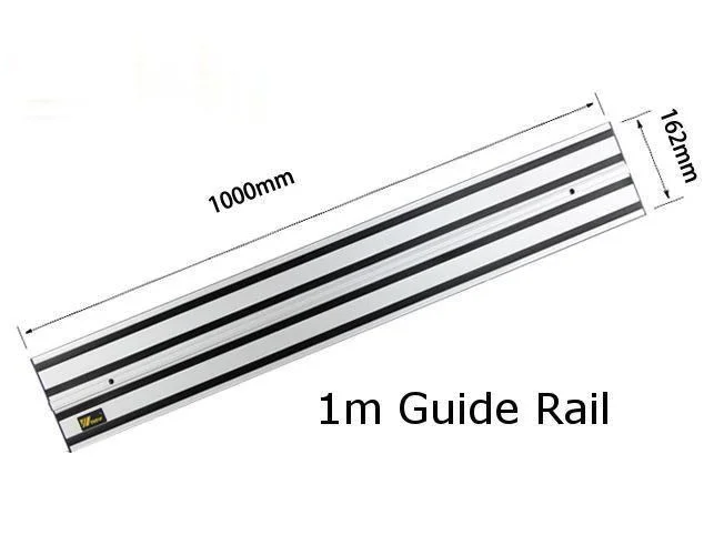 

GKTOOLS Wnew 1m Woodworing Aluminium Guide Rail T Track for Track Saw