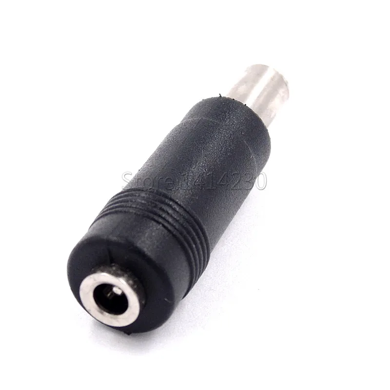 DC Power Adapter Connector Plug DC Conversion Head Jack Male 5.5*2.5mm Turn Socket Female 3.5*1.3mm