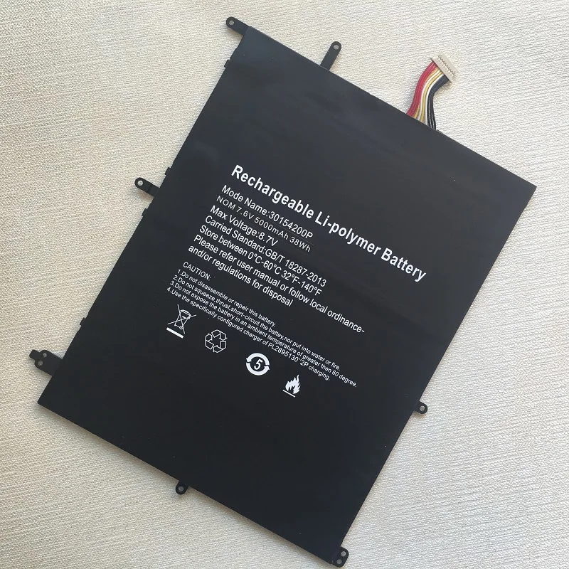 Imagem -06 - Bateria do Portátil de 30154200p para Teclast f6 Plus f7 Pro Ezbook x4 E17 Mt133 Th133k Th140a Ak14 N14w Nb131 Nb132 Nv2874180-2s A146