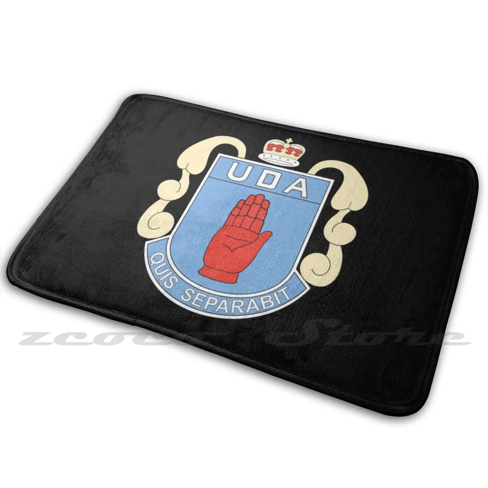 Uda Soft Non-Slip Mat Rug Carpet Cushion Loyalist Ulster Britain Flag Irish Northern Ireland Poppy Quis Rangers Remembrance Day