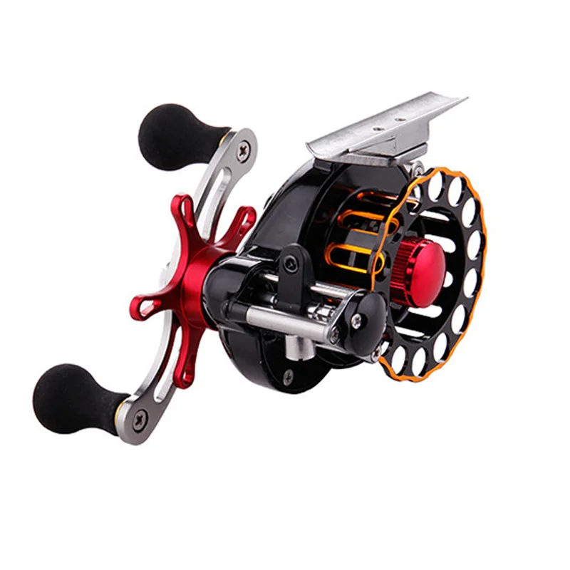 

Raft Fishing Reel With Relief Full Metal Automatic Line Discharge High Shaft Speed Ratio 3.5 : 1 Micro Lead Reel Casting Reel