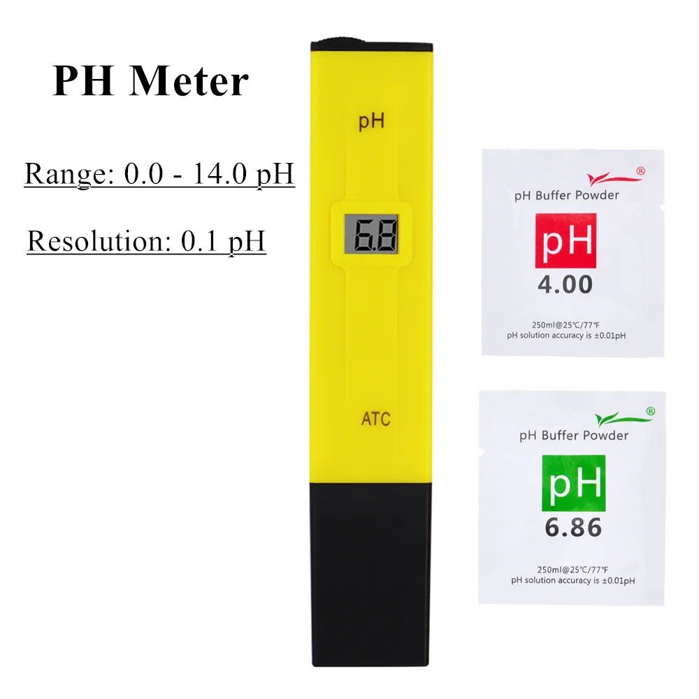 Portable PH Value Test Pen Aquarium PH Tester PH Meter Water Accurate Digital PH Meter Pen 0-14 pocket 20% Off