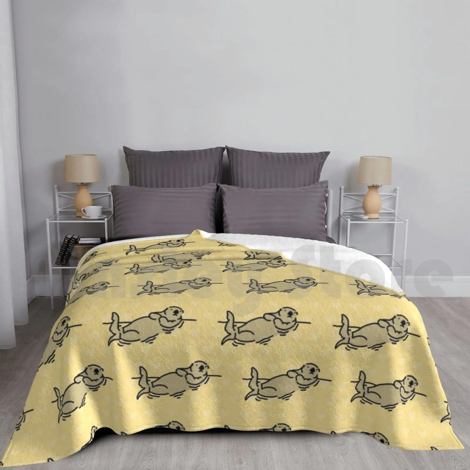 Otter Pattern Blank…