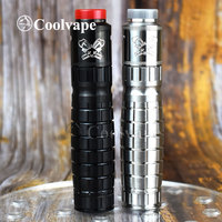 coolvape Apocalypse armea mod with Dead Rabbit V2 BF RDA 18650 Battery brass copper Mod Mechanical mod Vaporizer kit