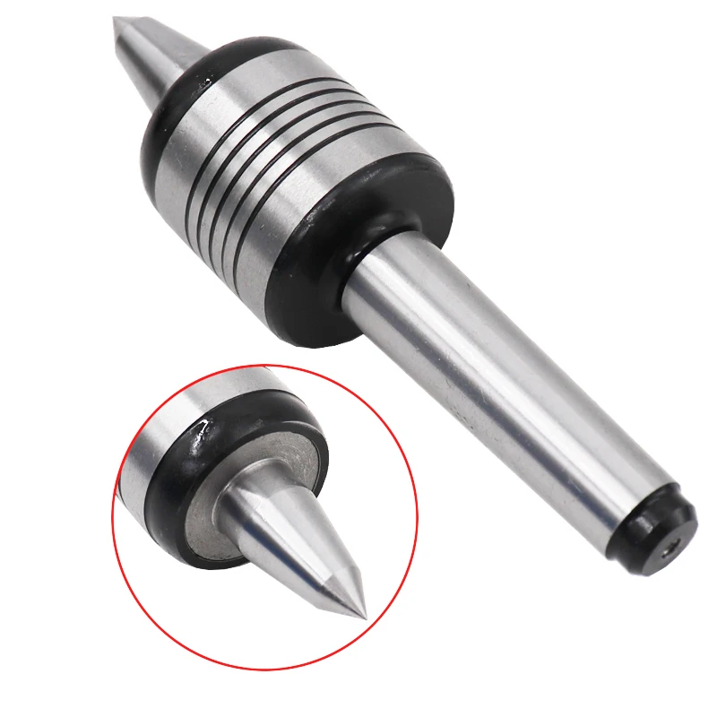 1PCS Precision Long Nose MT2 Live Center Accuracy Morse Taper Bearing For Lathe Turning Tool