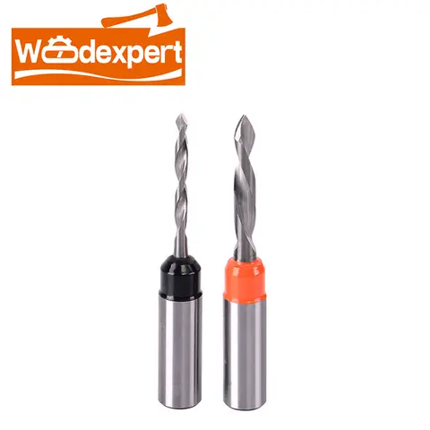TCT 관통 구멍 로케이터 드릴, 목공 드릴링 비트 척, CNC 라우터 직경 3-4mm 구멍 보링 57 및 70mm 길이