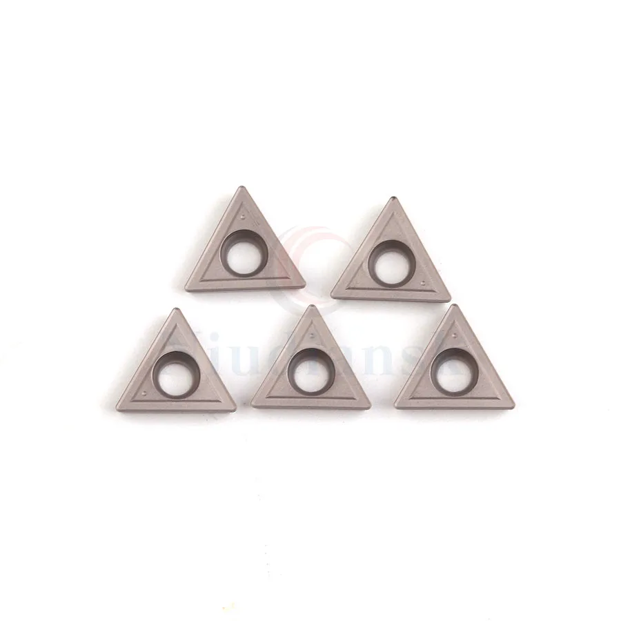 Insertos de torneado de material cermet LF90 de alta calidad, herramientas de torno de metal CNC, insertos de carburo adecuados para corte de acero, TCMT110204-MT