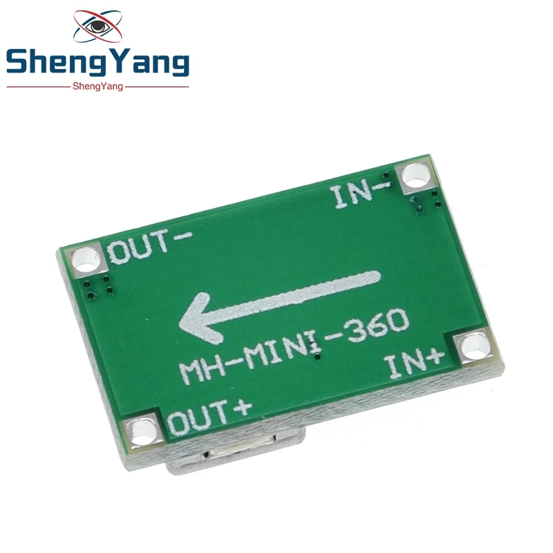 TZT 1/5/10PCS Mini360 DC-DC HM Buck Converter Step Down Power Supply Module 4.75-23V to 1-17V 340KHz Mini-360 Ultra-small