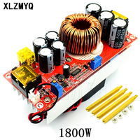 1500W 30A 1800W 40A DC-DC Step Up Boost Converter DC DC 10V-60V to 12V-90V Regulator Current Power Supply Module With Fan