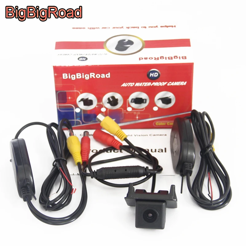 BigBigRoad لكاديلاك XT5 2016 2017 2018 2019 2020 سيارة كاميرا الرؤية الخلفية HD CCD احتياطية عكس الكاميرا