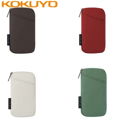 Japan Kokuyo One Meter New Pure Series Clip Pen Case CLICASE Double-sided Magnetic Canvas Stationery Box