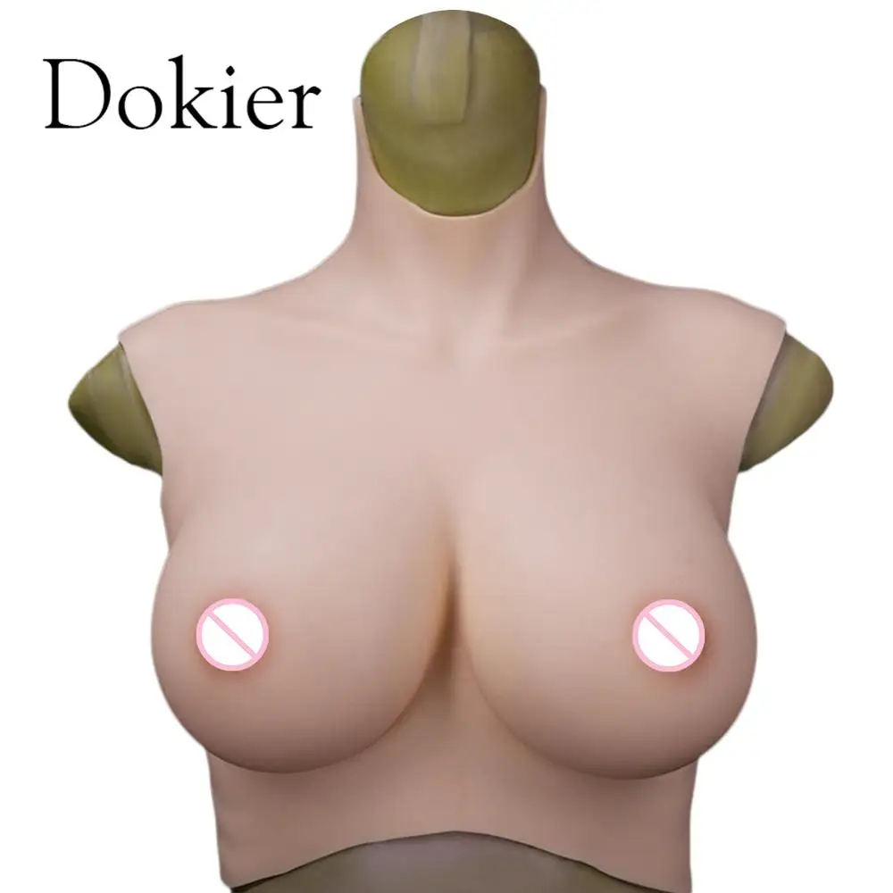 

DOKIER Crossdresser Fake Boobs Realistic Silicone Breast Forms For Crossdressing Drag Queen Shemale Crossdresser Transgender