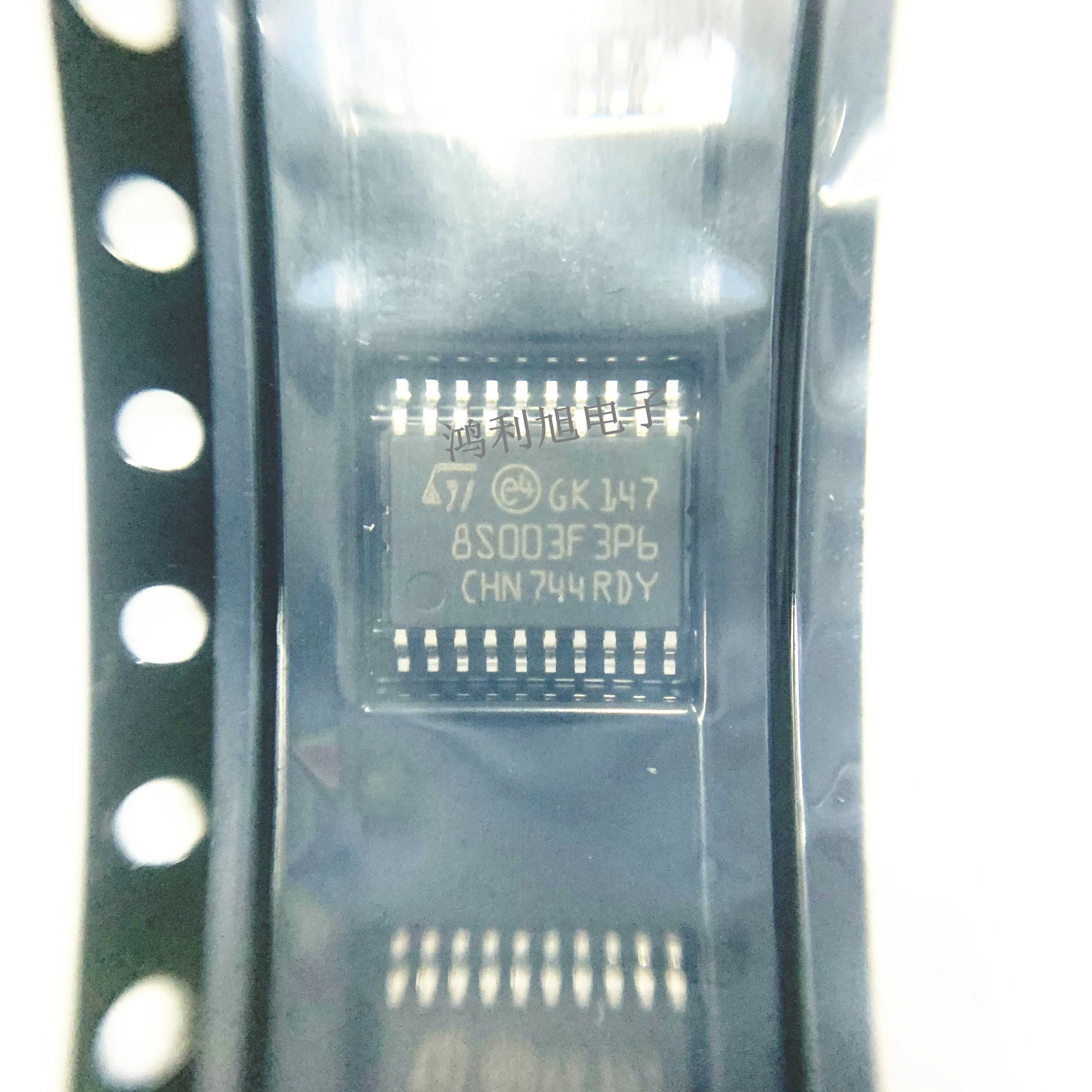 

10PCS/Lot STM8S003F3P6TR STM8S003F3P6 IC MCU 8BIT 8KB FLASH 20TSSOP