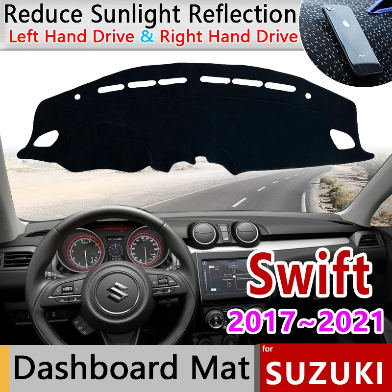 

Car Dashboard Cover Dash Board Mat Carpet Dashmatfor for Suzuki Swift A2L 2017~2021 2018 Pad Sunshade Cushion Cape Accessories