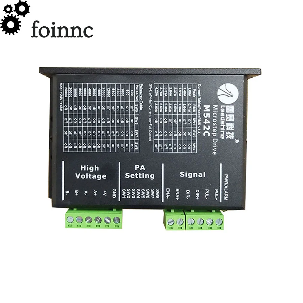 Leadshine M542C Stepper Motor Driver, engraving machine hybrid servo motor Driver and CNC machine servo motor Driver