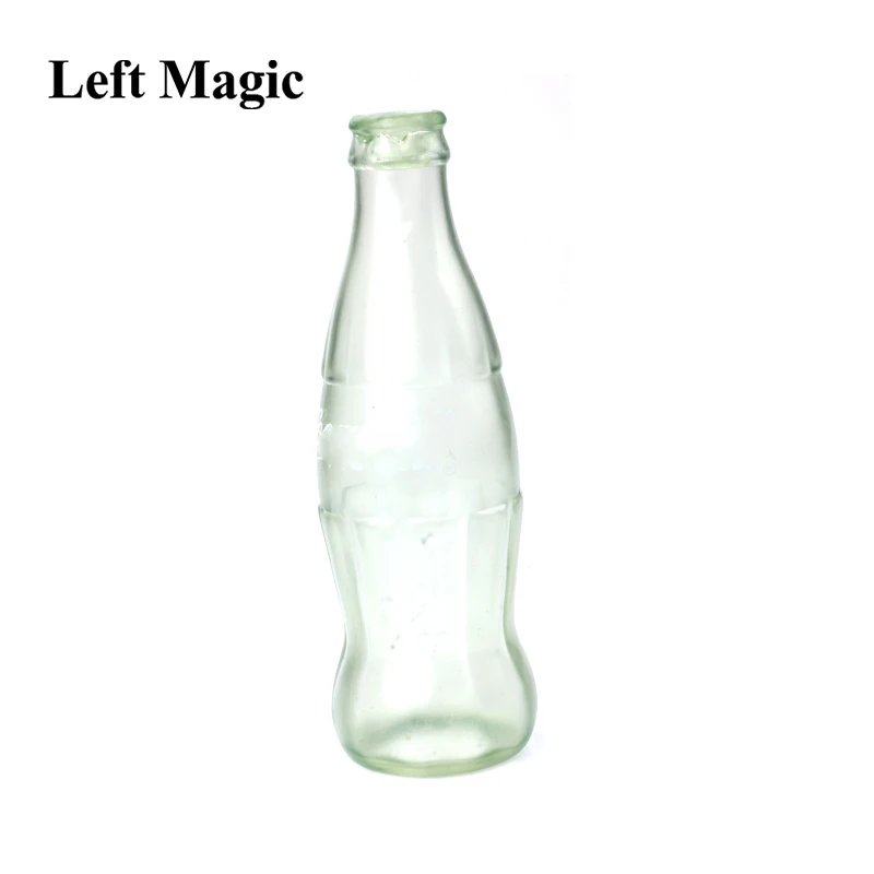 Vanishing Cole Bottle Empty Magic Tricks Coke Stage Close Up Illusions Accessories Mentalism Fun Magic Props Classic Toy Gimmick