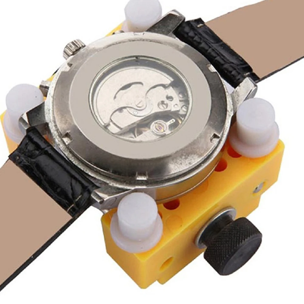 2023nuovo strumento di riparazione della posizione dell'orologiaio del supporto dell'apri della copertura della cassa posteriore dell'orologio regolabile
