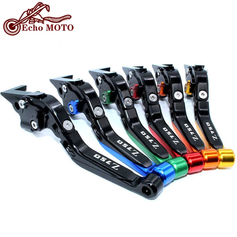 New For  Z750 Z 750 2007 2008 2009 2010 2011 2012 high quality CNC Extendable Foldable Motorcycle Brake Clutch Levers