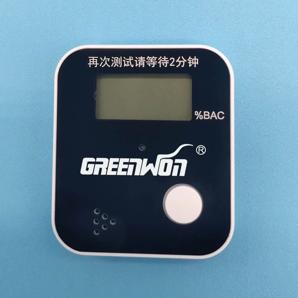 

GREENWON New Digital Breath Alcohol Tester Non-Contact Blowing Type Phone Charge Breathalyzer