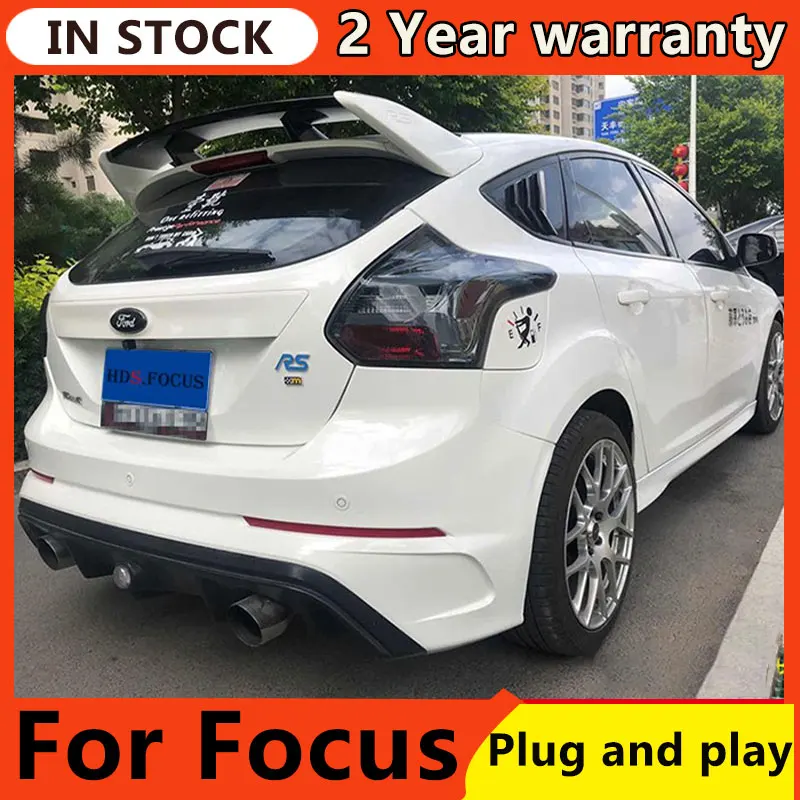 Tail Lamp For Car Ford Focus 2012 2013 2014 Focus 3 Tail Lights Led Fog Lights DRL Daytime Running Lights Tuning Car Accessories