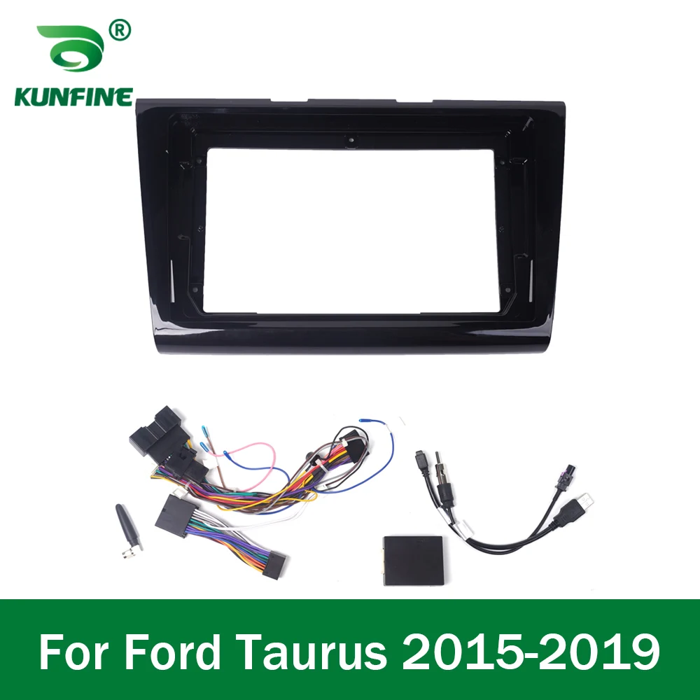 Car GPS Navigation Stereo For Ford Taurus 2015 2016 2017 18 19 Radio Fascias Panel Frame Fit 2Din 9 inch In Dash headunit screen