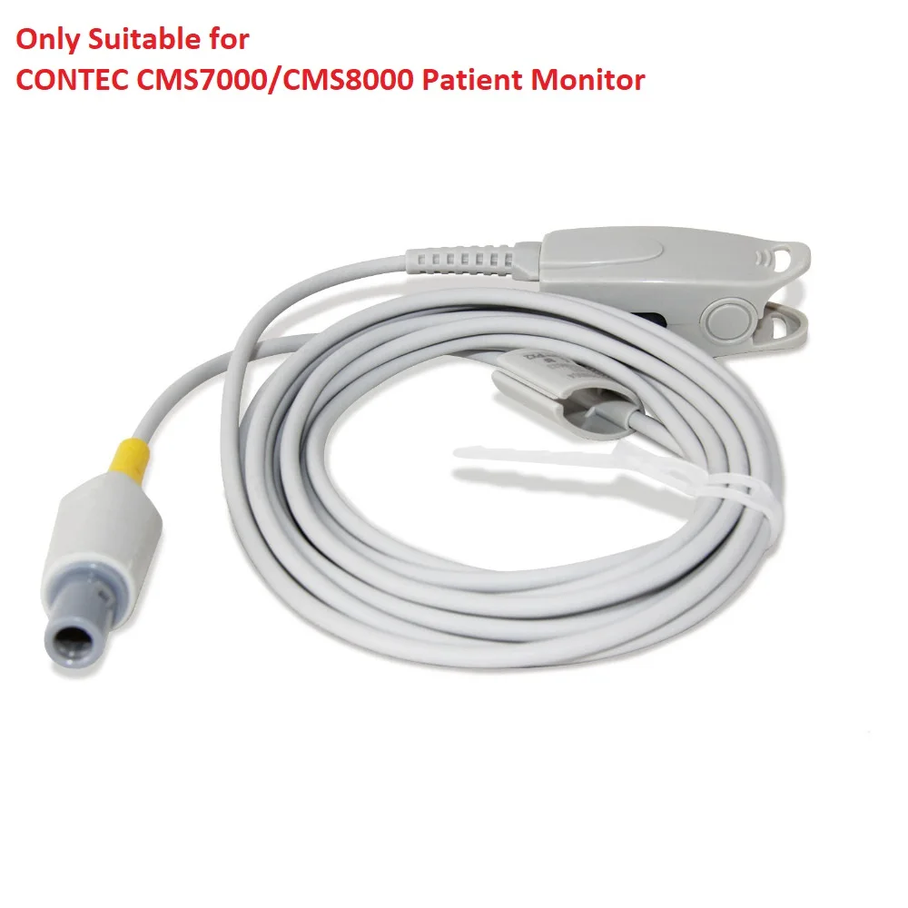 Brand New Adult SpO2 Probe Reusable Sensor For CONTEC CMS7000/CMS8000 Patient Monitor