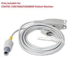 Brand New Adult SpO2 Probe Reusable Sensor For CONTEC CMS7000/CMS8000 Patient Monitor