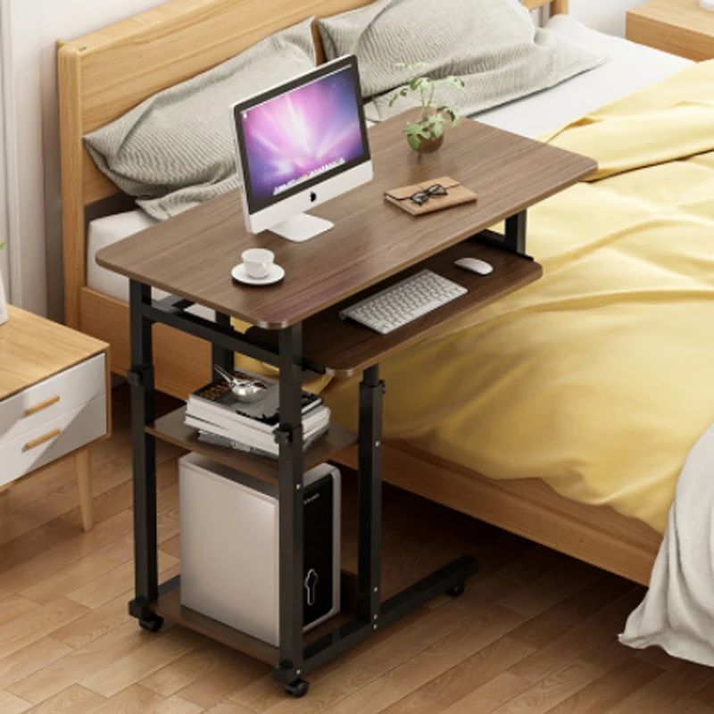 Portable Bedside Table Laptop Computer Lazy Desk Simple Home Student Bed Bedroom Small furniture top Stand компьютер escritorio