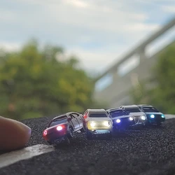 Modèle de voiture en plastique avec lumière Led 12V, 3 pièces, échelle HO N, aménagement de Train, chemin de fer, paysage de construction 1:75 1:87 1:150 1:200