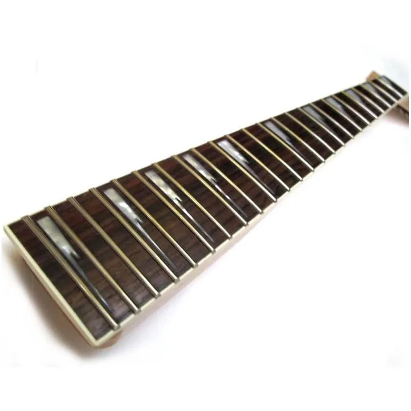 Disado 24 Frets Maple Electric Guitar Neck Double Lightning Rosewood Fingerboard Accessories Musical Instruments Parts