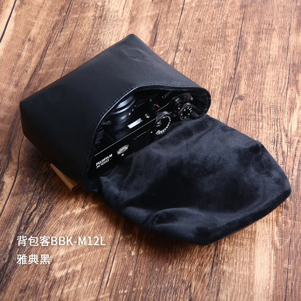 ريترو بولي Leather حقيبة كاميرا جلدية مقاومة للماء غطاء ل Fujifilm Instax mini EVO X100VI X100V X100F X100T X100S X30 XF10