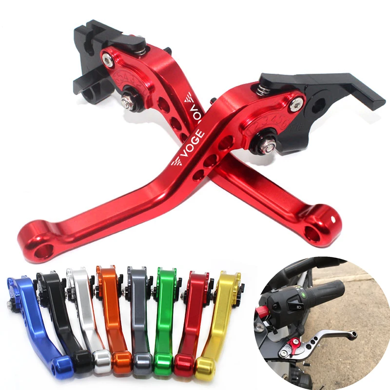 For LONCIN VOGE 650 500 DS 500R 650DS 500DS Short Motorcycle Accessories CNC Adjustable Brake Clutch Levers