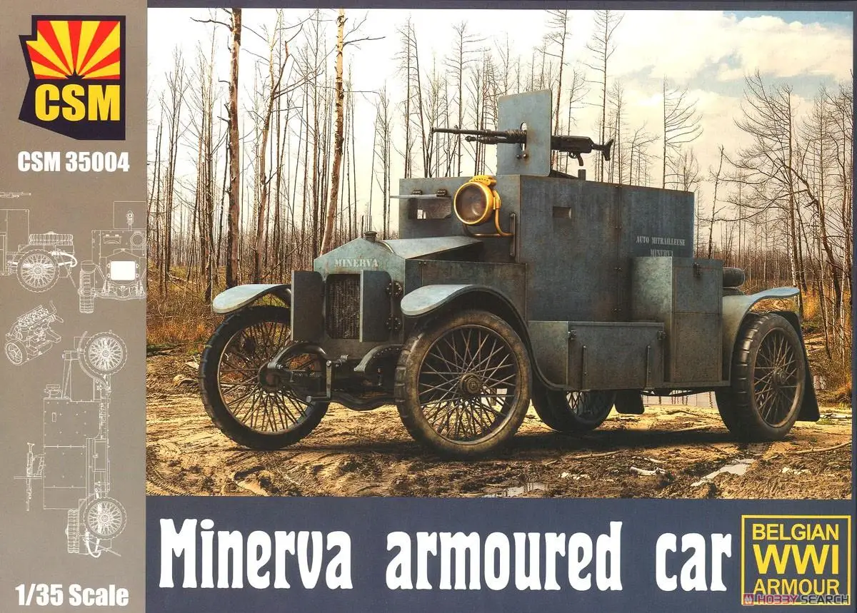 Copper State Models CSM35004 1/35 Minerva armoured car Model Kit